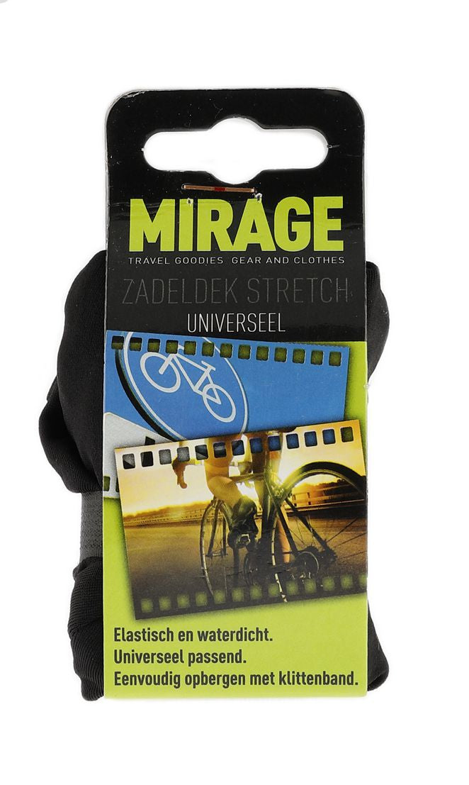 SELLA SADDLE MIRAGE UNIVERSAL - NYLON SLOTTO - NERO