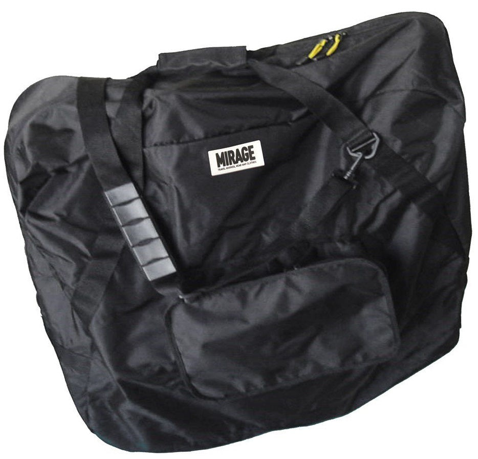 Bolsa de transporte de bicicleta plegable de Mirage Negro 16 20 pulgadas