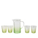 Lata Decoris con 4 tazas h19,6cm