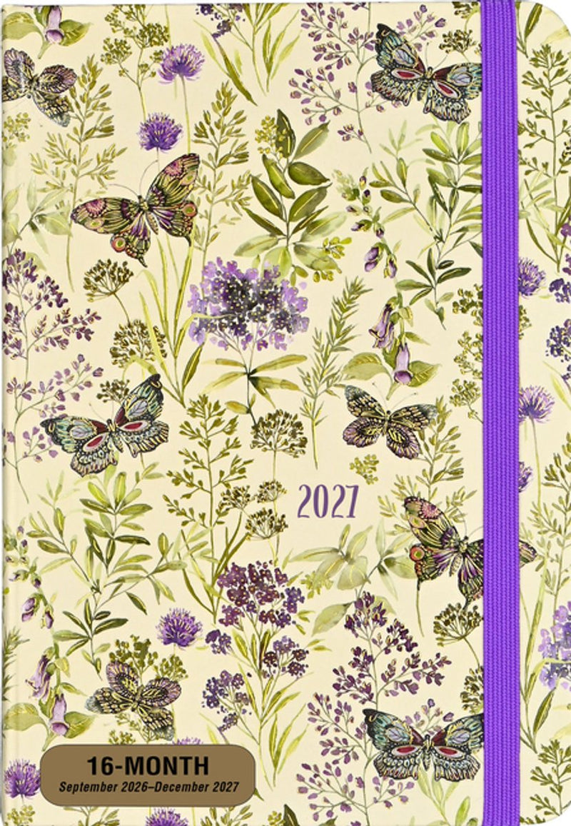 Peter pauper amethyst butterflies 16 maanden agenda 2027