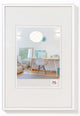 Walther new lifestyle - cornice in plastica - misura foto 28x35 cm - bianco