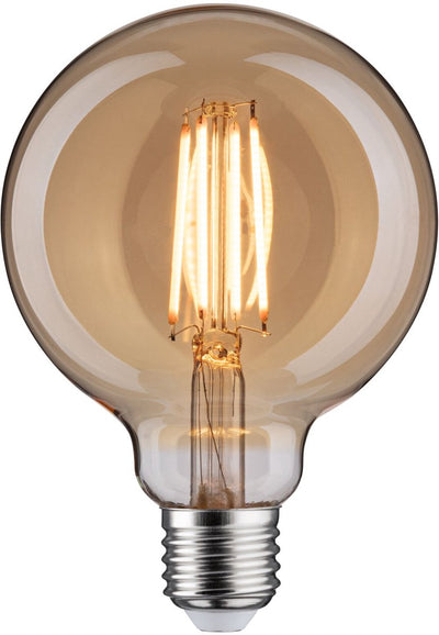 Paulmann 1879 filament 230 v 3-step-dim led globe g95 e27 470lm 6w 1800k dimmable gold