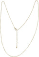 Creativ Company Necklace, L: 80 cm, D 1 mm, Gilded, 1 piece
