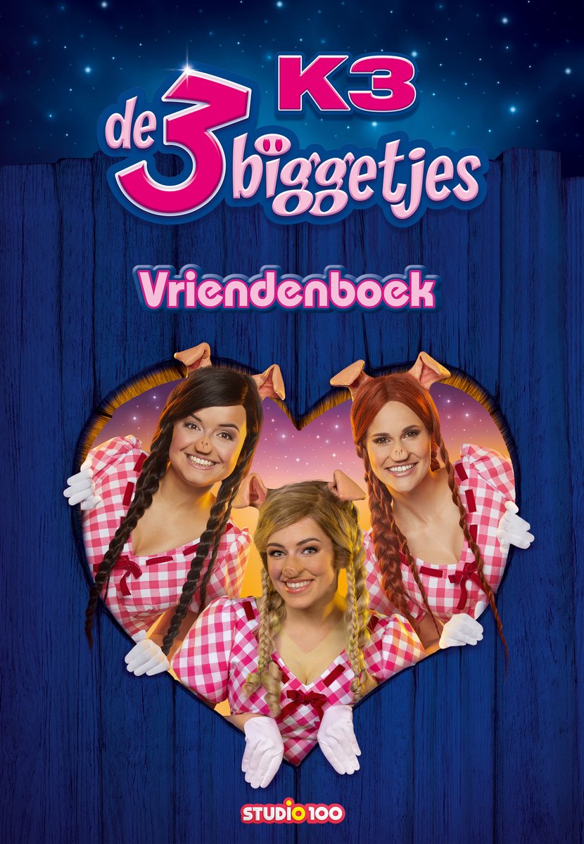 Studio 100 Friends Book de 3 Biggetjes