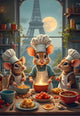 Puzzle Bluebird puzzle piccoli chef di parigi - puzzle da 1000 pezzi.