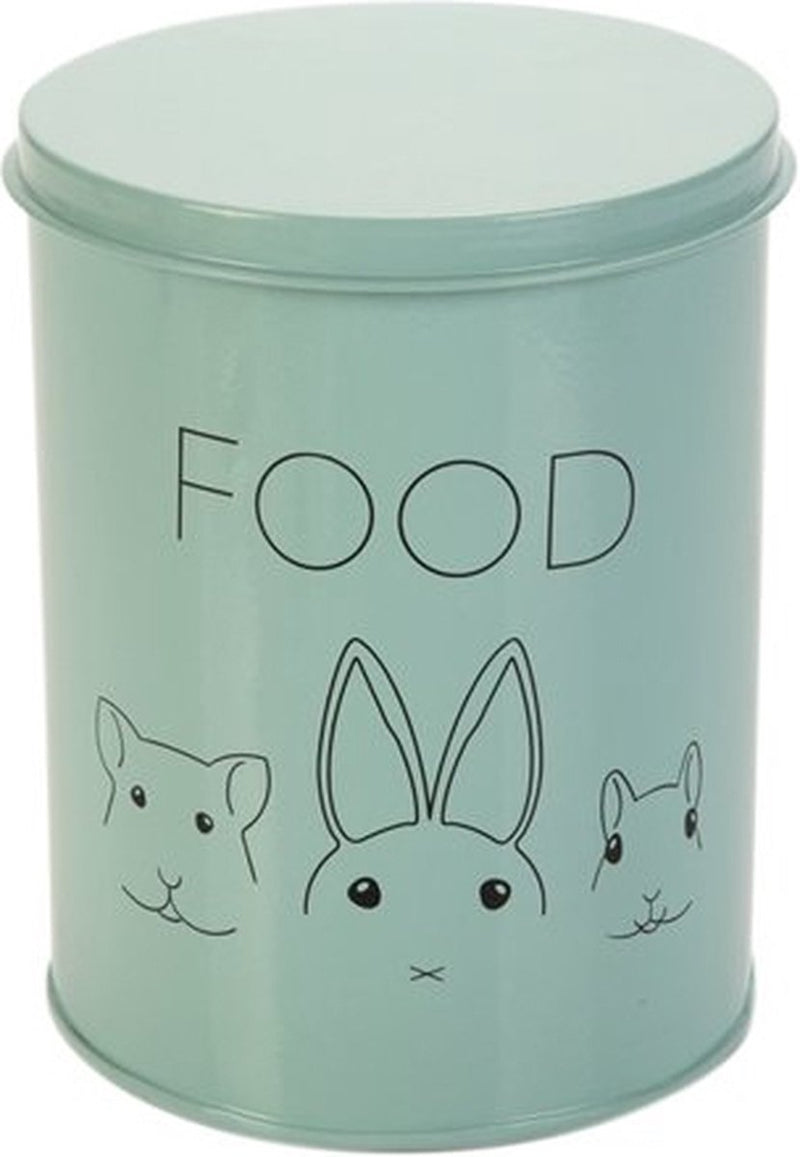 Beeztees contenedor de almacenamiento kanina - roedor - conejo - contenedor de almacenamiento comida para conejos