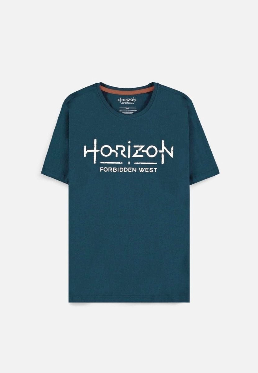 Orizzonte diffuso proibito ovest - maglietta da uomo con logo - 2xl - blu