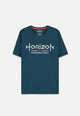 Orizzonte diffuso proibito ovest - maglietta da uomo con logo - 2xl - blu