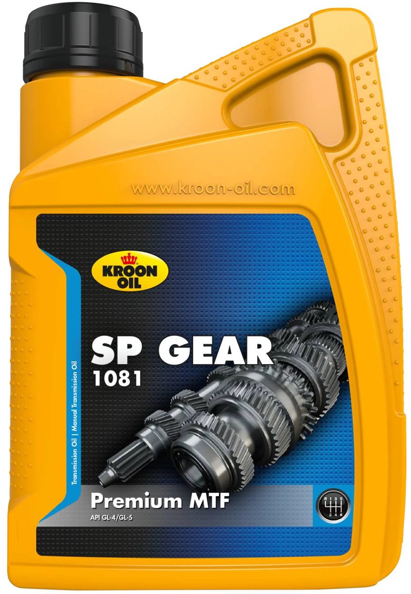 Kroon-oil sp gear 1081 - olio trasmissione - sae 75w - 1 litro - trasparente