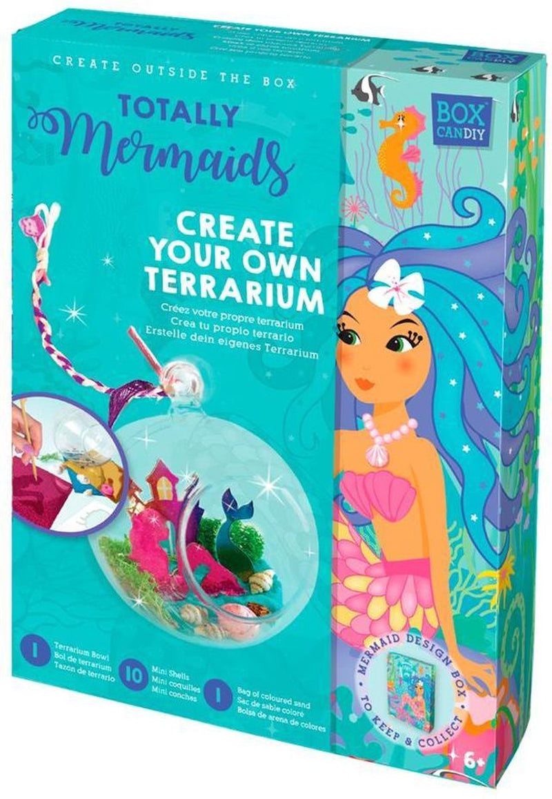 Scatola di caramelle - lavorazione artigianale - crea il tuo terrario junior da 12 pezzi