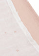 Jollein - paño hidrofílico pequeño 70x70cm - paños para eructar - algodón suave - 3 piezas - rosa silvestre centelleante