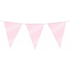 Linea di bandiera della festa baby rosa