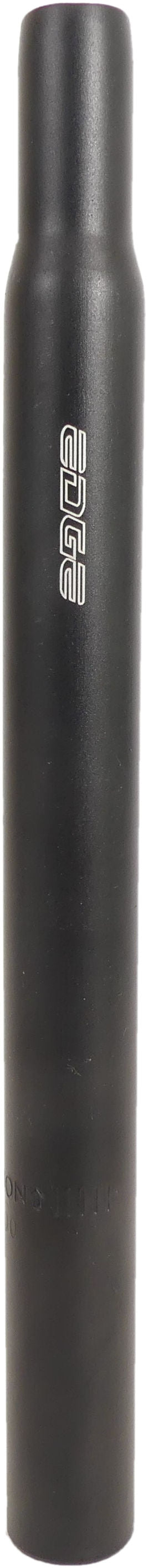 Zadelpen kaars ø27,2mm 300mm aluminium - zwart