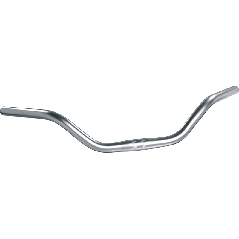 Cruiser sterzo Ergotec Ø25.4mm x 590mm 76mm Rise Chrome