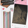 Libro para colorear con 8 lápices