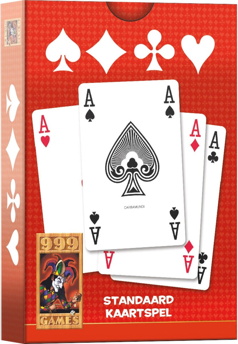 999games 999 giochi - gioco di carte - rosso standard