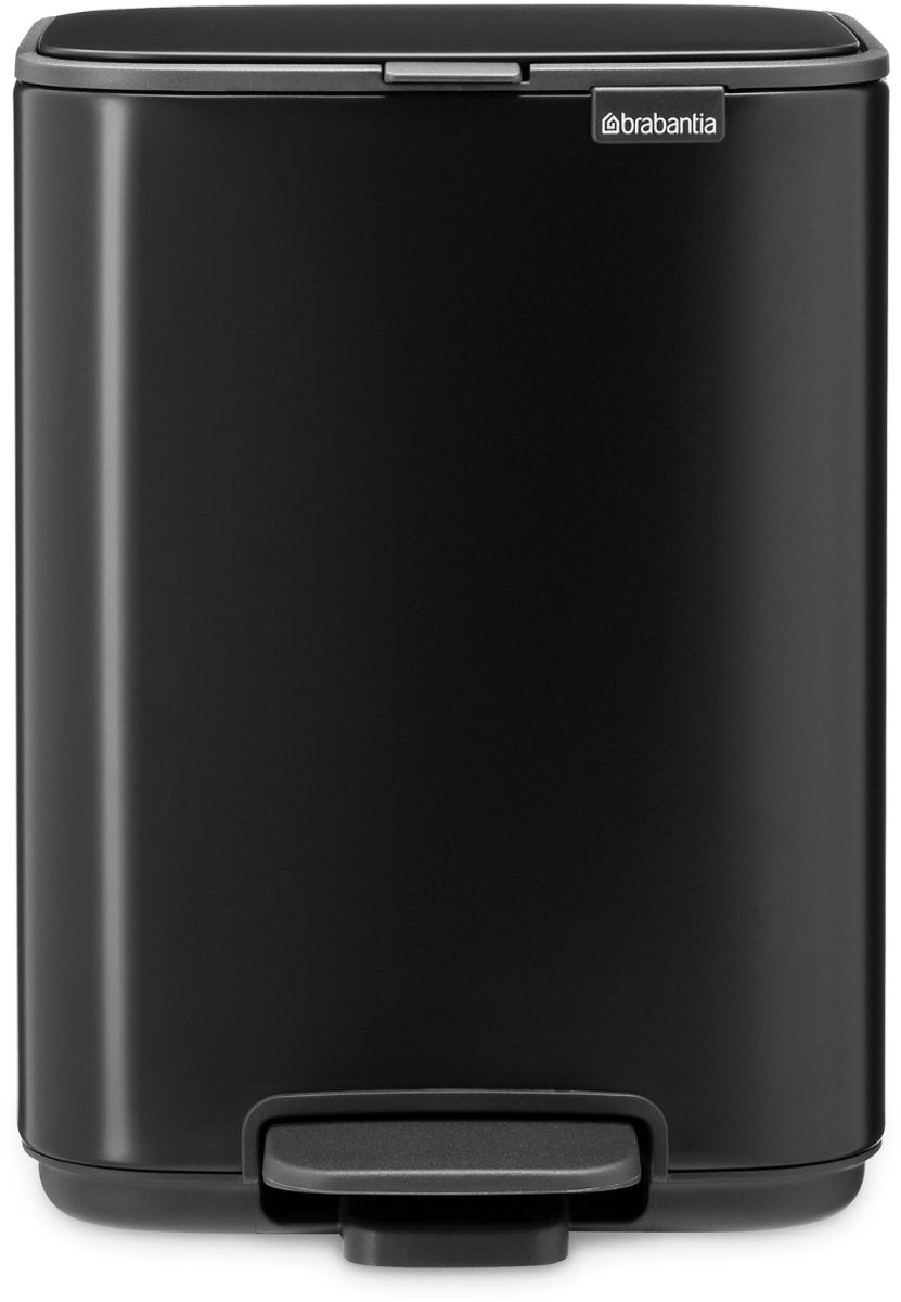 Brabantia bo pedaalemmer - 4 liter - badkamer - matt black