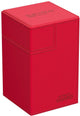 Ultimate guard flip'n'tray 100+ xenoskin - red