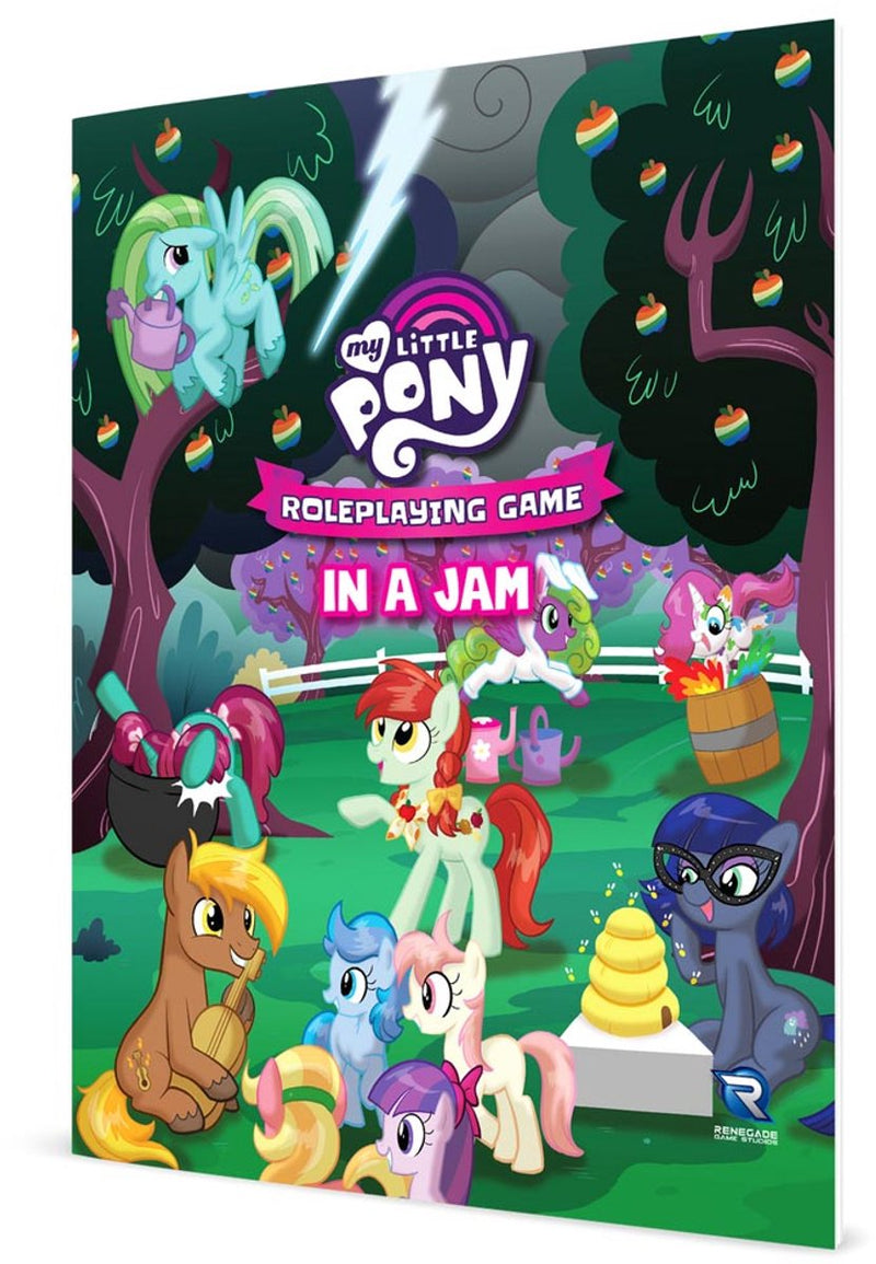 Renegade game studios my little pony rpg en una pantalla de gm de aventuras jam - rolenspiel zbehör - edición eng