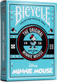 Bicicletta Disney Classic Minnie Mouse - carte da gioco premium - poker - licenza ufficiale - creativi