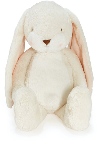 Bunnies by the bay coniglio floppy nibble - animale di peluche - peluche per bambini - dettagli ricamati - crema - 52 cm