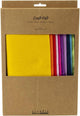 Feltro hobby Creative Company, A4, foglio 210x297 mm, spessore 2 mm, colorato, 10 pezzi 1 scatola