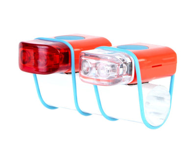 IkziLight LED rood verlichting set Mini siliconen (hangverpakking)