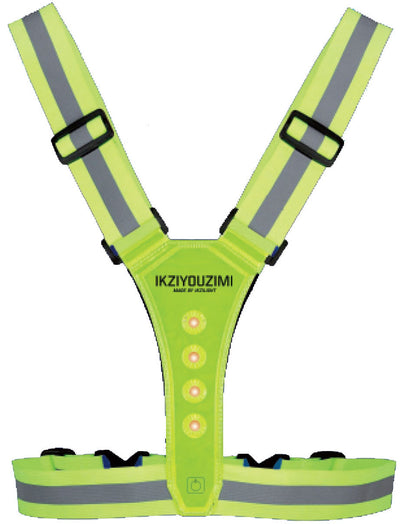 Ikzilight Reflection Sport and Safety Stupt with LED One Size