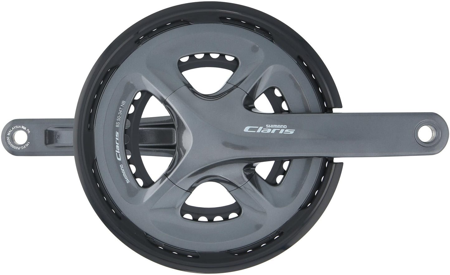 Shimano kettenradgarnitur claris fc-r 2000 cranks.shim.clar.fcr2000 34 50t.170mm ht2 8sp +