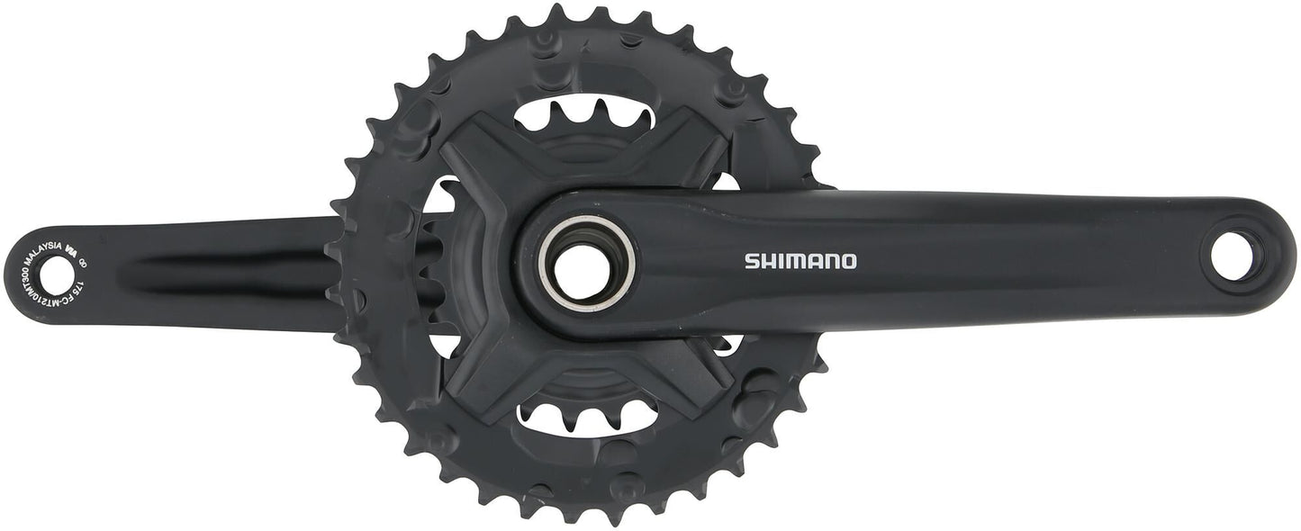 Shimano crankstel altus fc-mt210 cranks.shim. alt.fcmt210 22 36t.175mm 9sp bl.