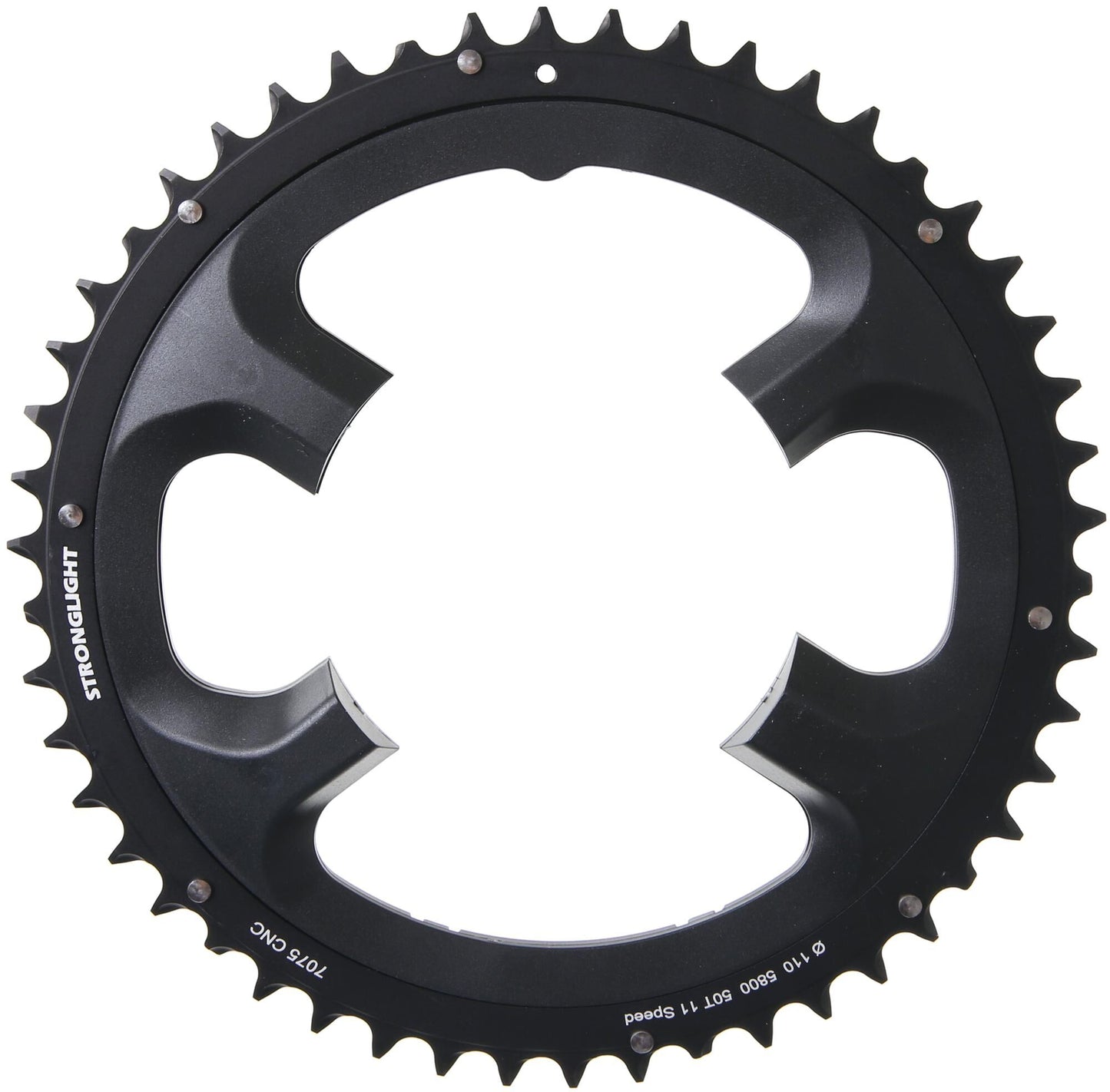 Anillo de cadena de luz fuerte Strongl. 50t exterior alu negro