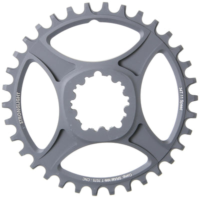 Stronglight kettenblatt ht3 chain ring strongl.ht3 34t inner alu black