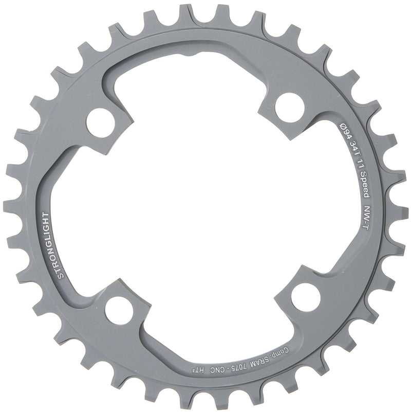 Anello a catena forte. Ht3 34t interno alu nero