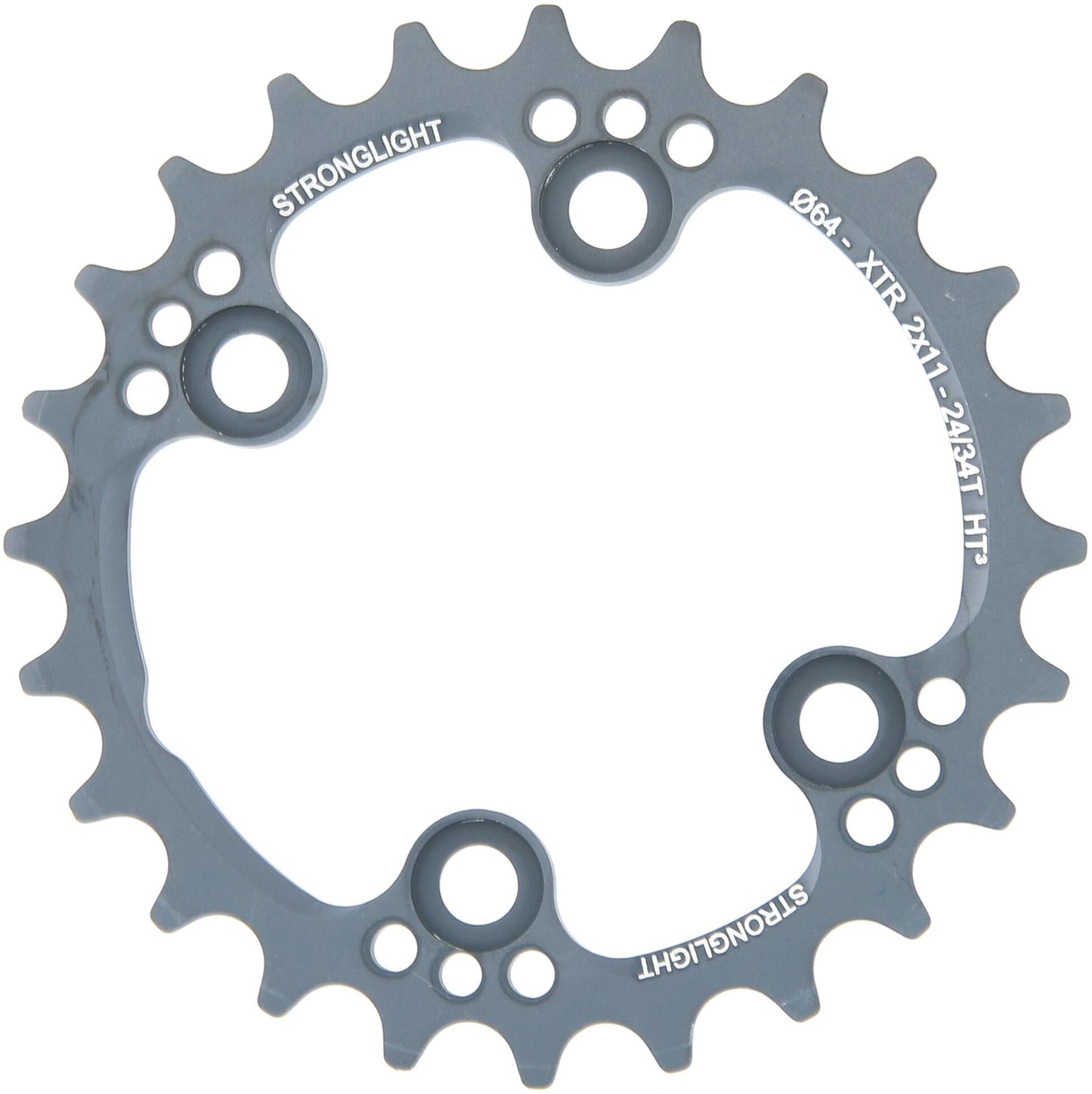 Stronglight kettenblatt ht3 chain ring strongl. ht3 24t.,f.xtr fc-m9000 9020