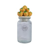 Decoris voorraadpot citroen h27cm glas aardewerk