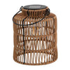 Countryfield solar lantaarn bruin h19cm