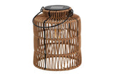 Countryfield solar lantaarn bruin h19cm - afbeelding 1