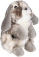 Living nature - cuddly toy - rabbit - lop-eared rabbit - gray - 21 cm