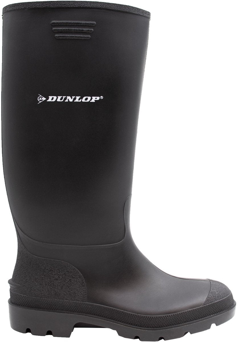 Botas de lluvia dunlop negro eu 35 hombre, mujer