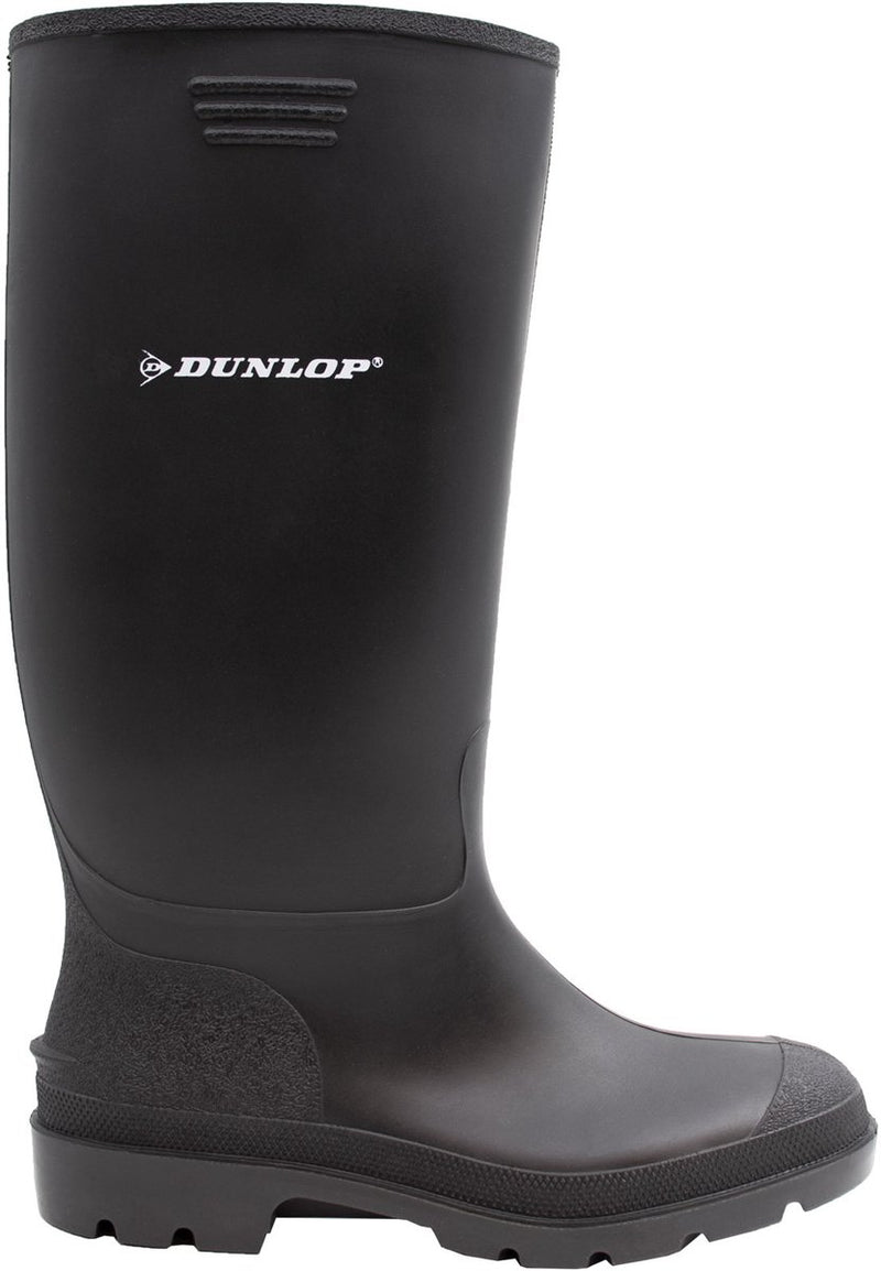 Stivali da pioggia Dunlop neri eu 35 uomo, donna