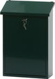 V-part - wandbrievenbus toledon - galvanized steel powder coated - groen - brievenbus