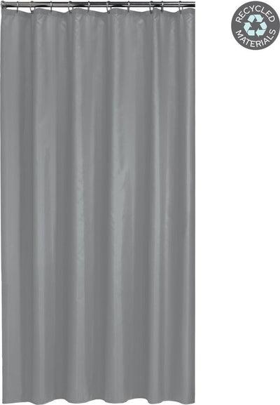 Sealskin cosima - cortina de ducha 240x200 cm - 70% peva reciclado - gris