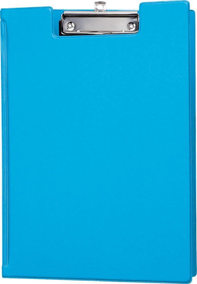 Maul - clipboard folder a4 portrait neon light blue | 12 pieces