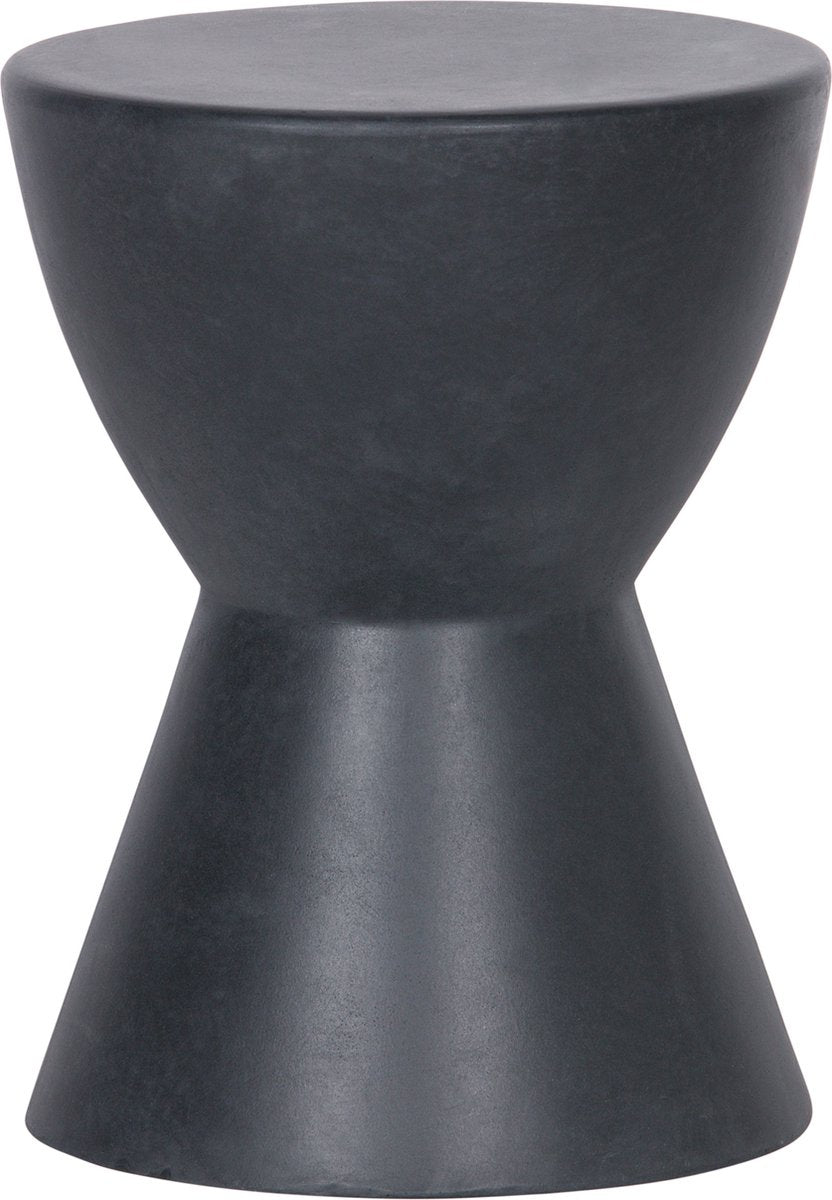 Woood dover tuinkruk - betonlook - antraciet - 45x35x35