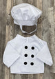 Living puppets doll clothes chef clothes 2 pieces for glove puppet of 65cm