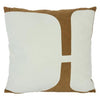 Cuscino Countryfield jos bianco marrone 45 cm