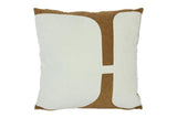 Cuscino Countryfield jos bianco marrone 45 cm - afbeelding 1