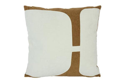 Cuscino Countryfield jos bianco marrone 45 cm