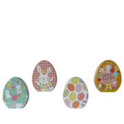 Decoris latta portaoggetti Pasqua 4,5 cm 9,5 cm h 11,5 cm - afbeelding 1