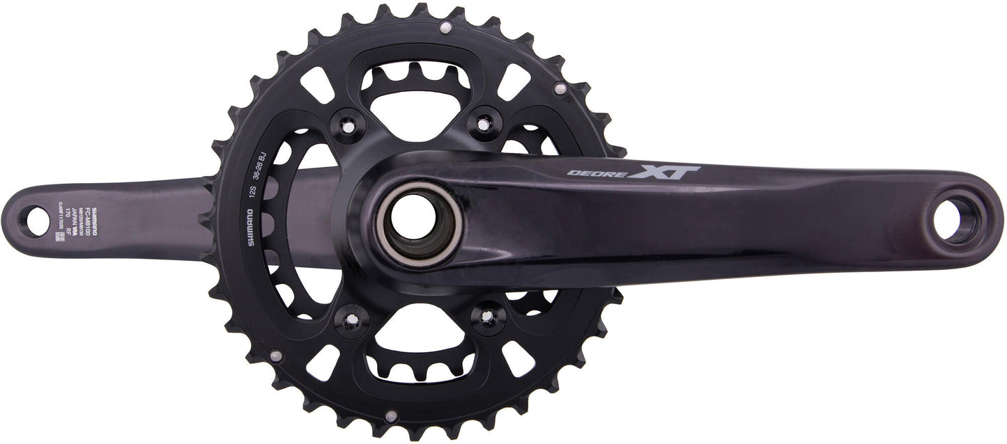 Shimano kettenradgarnitur deore xt fc-m8120 crankset shim.xt fcm8120 26 36t.170mm ht2 12sp.bo.